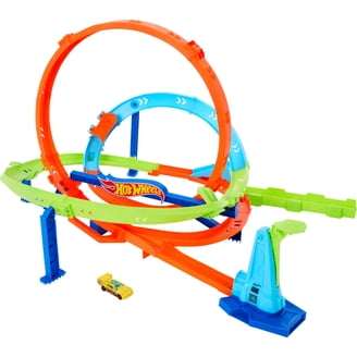 Hot Wheels Track Builder Stunt Vertical Launch Kit, 50-in Tall