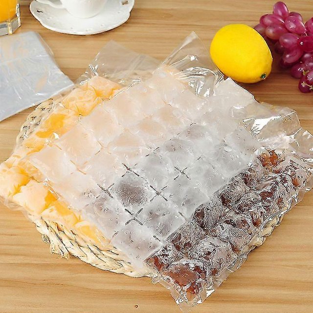 20pcs/set Disposable Ice-making Bags Self-sealing Tray Mold Home Kitchen Accessories Gadgets Summer Diy Drinking Tool