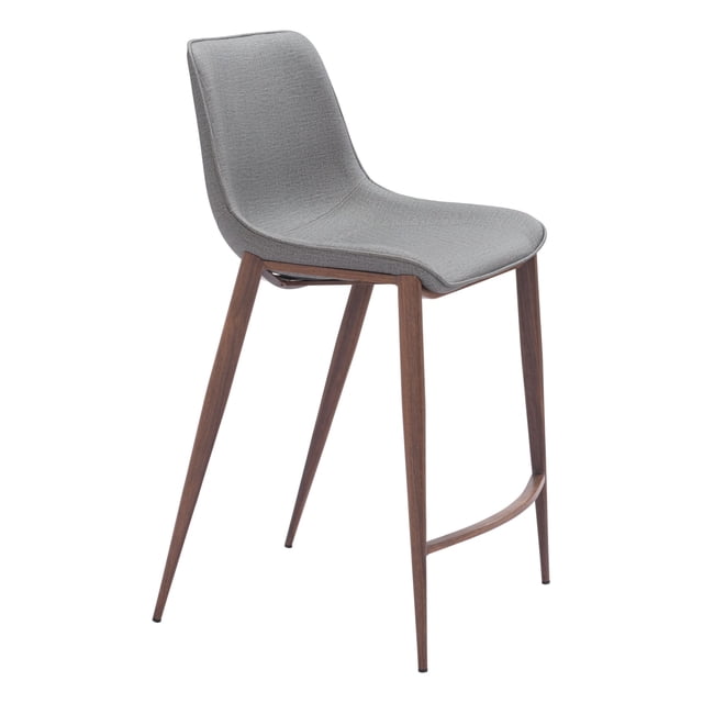 Banco de Barra Magnus 2 Gris - Kessa Muebles