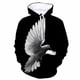 thumbnail image 4 of Sudadera con capucha con estampado 3D de pájaros y palomas para hombre, sudadera con capucha de gran tamaño con gráficos de animales, sudadera transpirable de manga larga 2023, 4 of 4