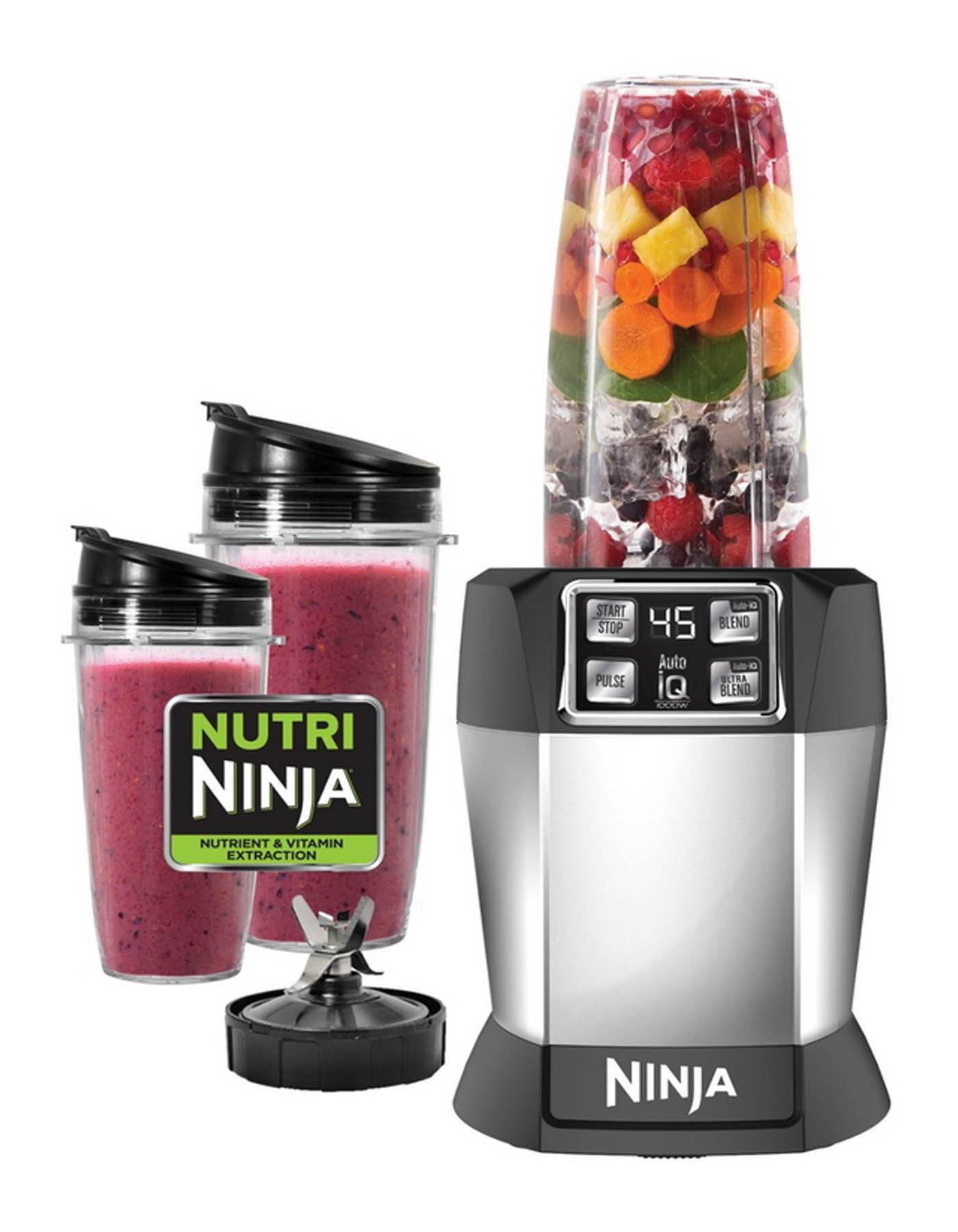 NEW Nutri Ninja Auto-iQ BL482 1000W Professional Digital Pulse Blender  Extractor | Walmart Canada