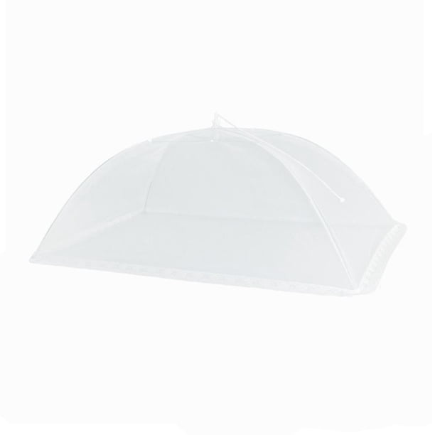 EZLIFE Cubierta de malla plegable para alimentos, lavable, para picnic, antimoscas, carpa para mosquitos, paraguas O1 ш` H0M0