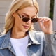 thumbnail image 3 of Gafas de Sol RayGaze Retro Ovaladas con Protección UV400 para Mujeres, 3 of 6