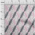 thumbnail image 1 of oneOone Cotton Flex Peach Fabric Argyle Geometric Sewing Fabric By The Yard Printed Diy Clothing Sewing Supplies 40 Inch Wide, 1 of 4