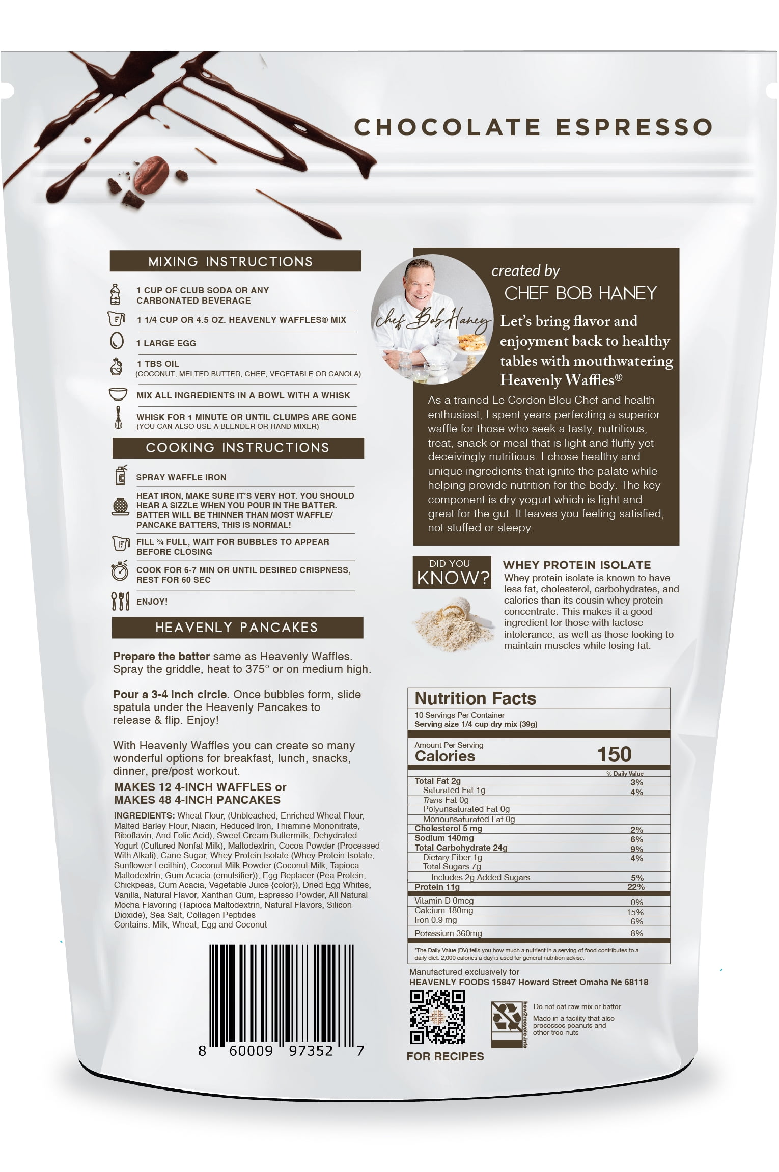 (3 pack) Chocolate Espresso, 13.5 oz
