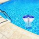 thumbnail image 3 of Termómetro químico flotante con piedras flotantes para cloro de piscinas Dispensador de cloro químico para piscinas con soporte para termómetro, 3 of 5