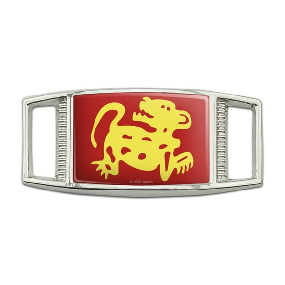 Hidden Temple Red Jaguars Rectangular Shoe Shoelace Shoe Lace Tag Runner Gym Charm Decoration