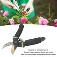 thumbnail image 4 of Professional Pruning Shears Garden Professional Ti Tree Trimming Bypass Hand Pruner 8.6in Green, 4 of 8