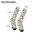thumbnail image 5 of Haiem Flowers and Cactus Socks, Funny Novelty Crazy Design Cotton Socks Sports Socks Knee High Socks For Men, Women,1Pairs - Gift For Working Friends, 5 of 9