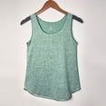 thumbnail image 4 of Sngxgn Lace Tank Top for Women High Neck Camisoles Double-Layered Crop Top(Green,L), 4 of 7