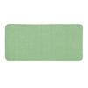 Splash Home Soft Bathtub Rug Non-Slip PVC with 58 Strong Suction Cups, 17" x 36" inch, Green