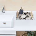 thumbnail image 7 of Ryvnso Retro Musical Note Bathroom Tray Vanity Countertop Trays Acrylic Organizer, 7 of 7