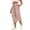 Pink, variant on Lmueinov Women's High Waist Cargo Capri Pants, Drawstring Adjustable Hem Casual Outdoor Trousers with Multi Pockets, Loose Fit Daily Wear Pants S-2XL