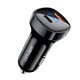 thumbnail image 1 of Cargador de Auto Dual USB-C y USB-A de Carga Rápida Negro AceFast Cargador de auto tipo a y c, 1 of 4