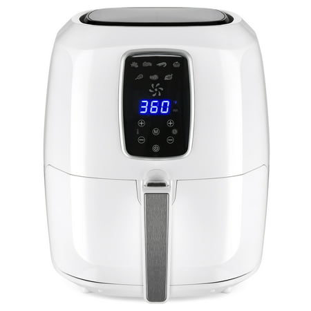 Best Choice Products 5.5qt 7-in-1 Electric Digital Family Sized Air Fryer Kitchen Appliance w/ LCD Screen, Non-Stick Coating, Temp Control, Timer, Removable Fryer Basket - (Best Appliances For The Money)