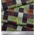 thumbnail image 2 of Soimoi Polyester Crepe Fabric Flower Artistic Decor Fabric Printed Yard 52 Inch Wide, 2 of 3
