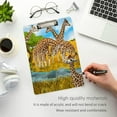 thumbnail image 5 of FMSHPON Cute Giraffe Clipboard Hardboard Wood Nursing Clip Board and Pull for Standard A4 Letter 13x9 inches, 5 of 7