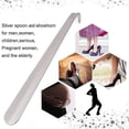thumbnail image 3 of Metal Shoehorn-heavy Stainless Steel Shoe Angle 60cm, 3 of 4