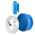 thumbnail image 2 of Oumij Reloj de Pared de Ba?o a Prueba de Agua, Espejo de Ventana de Succión de Pared Reloj de Ducha de Ba?o Accesorios de Ba?o(Azul) Amonsee No, 2 of 5
