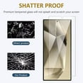 thumbnail image 4 of Zonyee HD Tempered Glass Screen Protector for Samsung Galaxy S24 Ultra 5G, Scratch & Impact Absorbing,Easy Install,3 Pack, 4 of 8