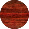 thumbnail image 1 of Ahgly Company Machine Washable Indoor Round Abstract Red Area Rugs, 7' Round, 1 of 1
