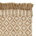 thumbnail image 4 of SAFAVIEH Natural Fiber Johanna Geometric Jute Area Rug, Natural/Ivory, 3' x 5', 4 of 6