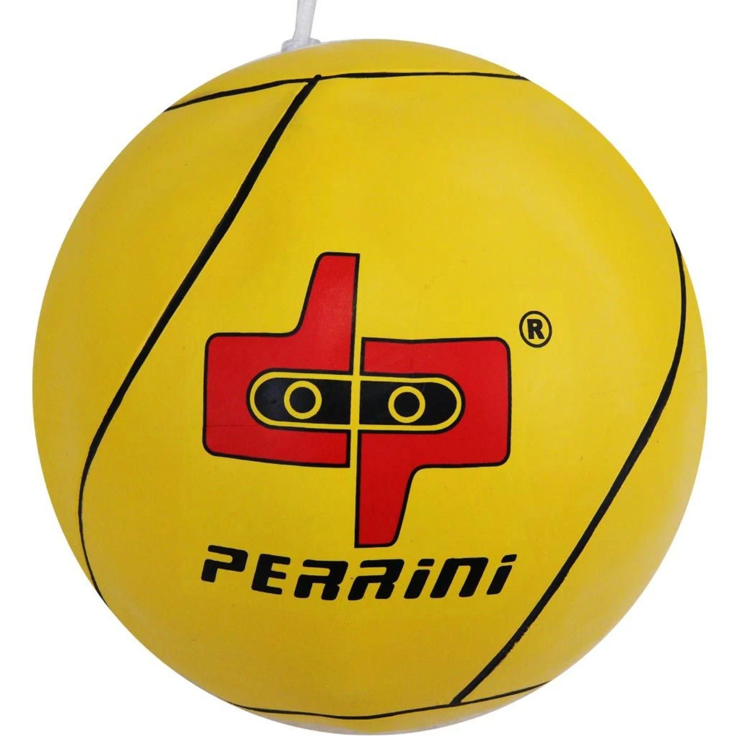 New Yellow Tether Ball for Play Grounds Picnics with Rope 385