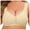 Yellow, variant on Daisy Bras for Women No Underwire Front Closure Comfort Senior Wireless Snap Closing Bra Light Yellow, 56