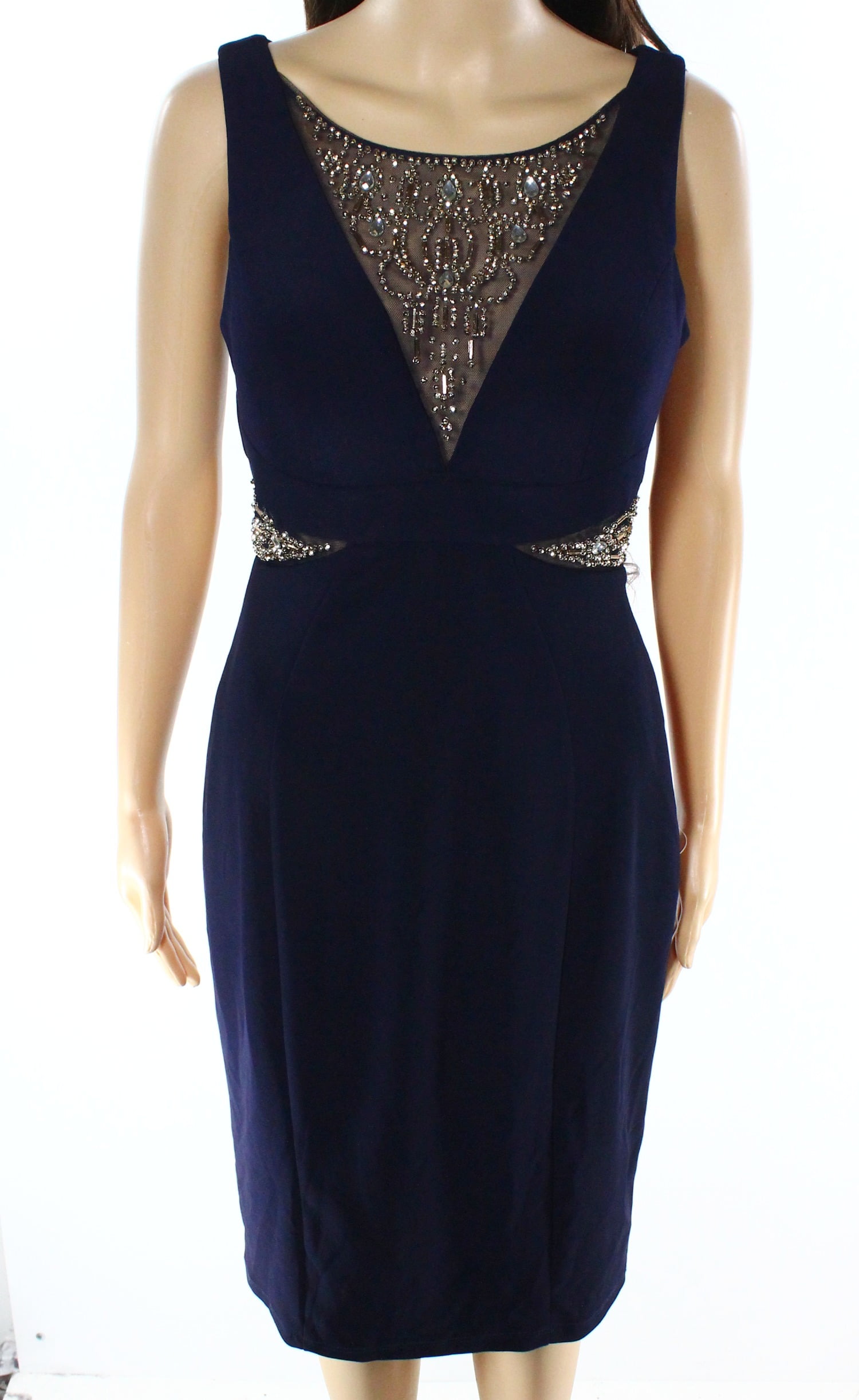 betsy and adam navy dress