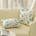 thumbnail image 5 of Fall Pillow Covers 18x18 Set of 2 Aqua Green White Pumpkin Maple Leaves Pillowcase for Home Fall Decor Throw Pillow Covers Autumn Thanksgiving Decorations Outdoor Cushion Case for Sofa Couch, 5 of 6