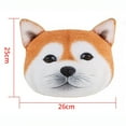 thumbnail image 3 of 3D Animal Car Headrest Neck Pillow and Seat Belt Cover Set for Comfortable Travel Cute Husky Dog Design Universal Fit Premium Interior Accessory, 3 of 3