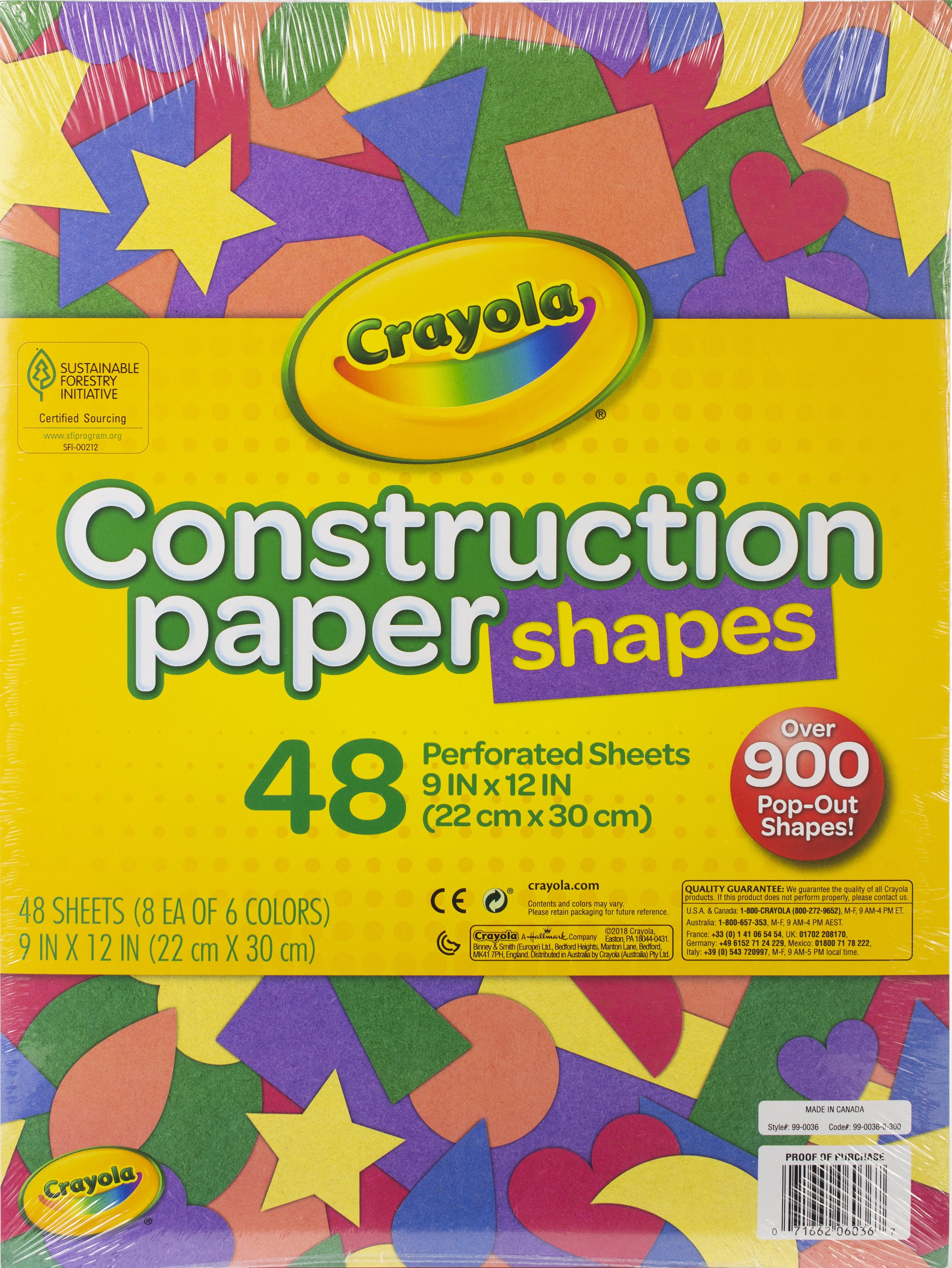 Crayola Colors Of The World Construction Paper 8.5X11-48 Sheets /2 Pack