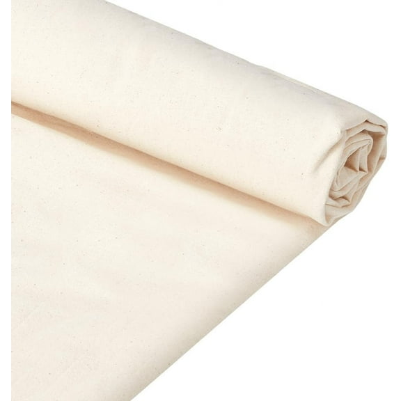 3.3Yards Cotton Canvas Fabric 63Inch Wide Painting Canvas Fabric Cotton Canvas Unprimed Multipurpose Canvas Fabric for Bleached Tie-Dye Oil DIY