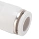 thumbnail image 2 of 10Pcs Straight Reducing Connector Quick Release Pnuematic Air Hose Reducer Tube Fittings WhitePG8-4, 2 of 4