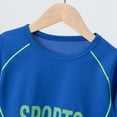 thumbnail image 4 of Emy Dola Multi-Colors Toddler Boys Outfits Short Sleeve Suit Summer Sports Suit Girls Basketball T Shirt + Shorts Football Suit Sets Outfits,2-Piece,, 4 of 6
