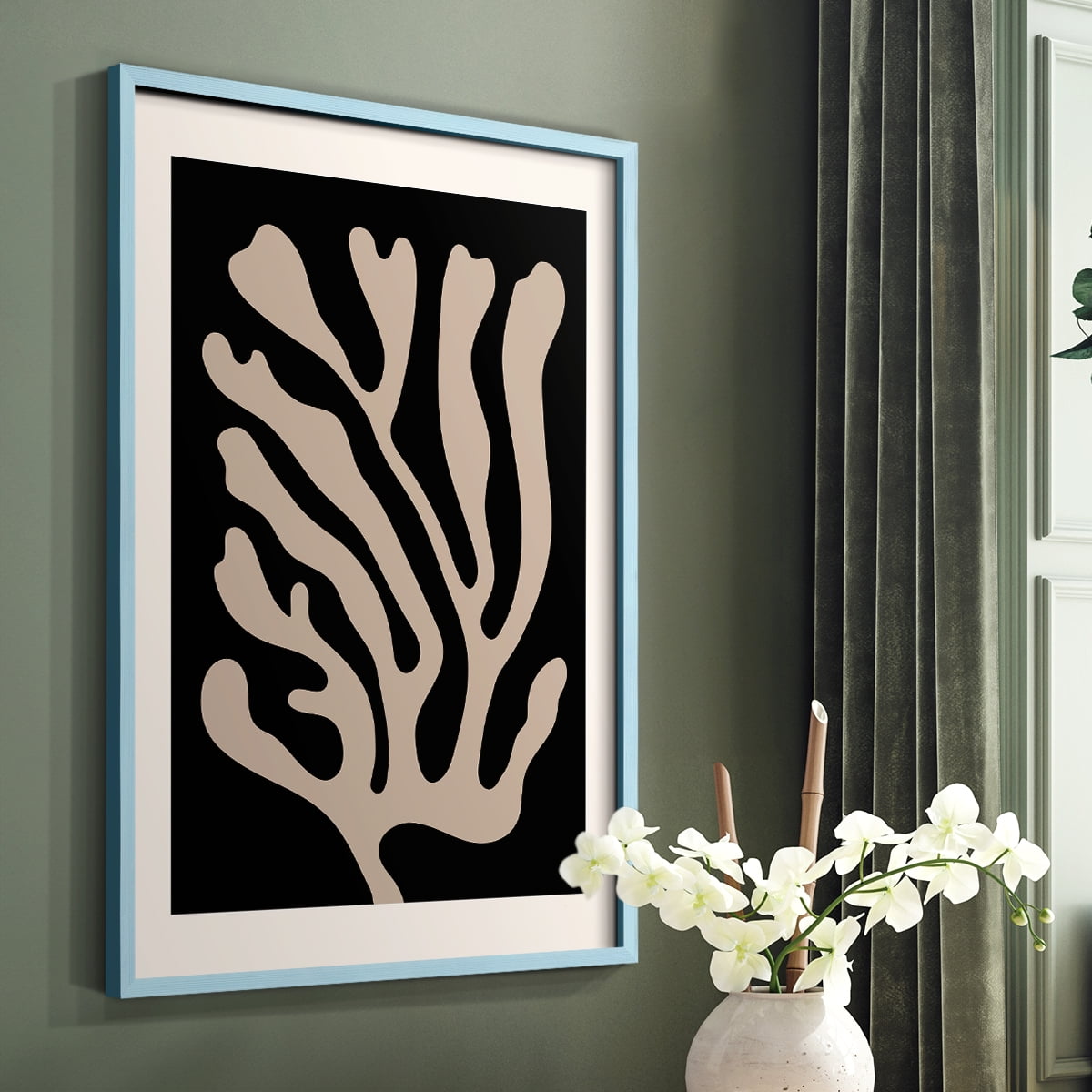 Matisse CCXXXI in Solid Wood 11 x 14 Framed Print