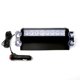 thumbnail image 1 of Luz estroboscópica de advertencia para tablero de instrumentos de emergencia para automóvil y camión de 12 V, luces LED de circulación diurna, luces de policía, 8 LED, 3 modos de parpadeo, rojo y az, 1 of 4