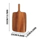 thumbnail image 3 of HWRETIE Utensilios de cocina Tabla de cortar de madera maciza Tabla para pizza y filetes Tabla de cortar de cocina especial Herramienta de preparación de alimentos duradera, 3 of 5
