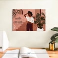 thumbnail image 3 of Elephant Stock I Am A Woman Ii Wall Art - Horizontal Canvas Wall Art - Living Room Wall Decor - Advocacy Art Canvas - Brown And Beige Decor - 12" x 8", 3 of 8