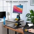 thumbnail image 5 of Mount-It! Motorized Sit-Stand Desk Converter | MI-7951, 5 of 10