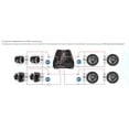 thumbnail image 3 of Amplificador de Audio para Coche PRV Audio MDX2000.4 Negro 4 Canales 2000 Vatios para Deportes de Po, 3 of 9