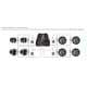 thumbnail image 3 of Amplificador de Audio para Coche PRV Audio MDX2000.4 Negro 4 Canales 2000 Vatios para Deportes de Po, 3 of 9