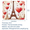 thumbnail image 5 of Valentine's Day Square Desk Mat, 8.3x9.8 Inch, Non-Slip Rubber Bottom, Printed, Suitable for Office and Gaming - Gaming Mousepad and Mouse Pad, 5 of 6