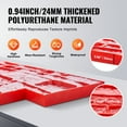 thumbnail image 4 of VEVOR Concrete Stamps Mat 28 x 12 in Texturing Skin Polyurethane Stamp Texture, 4 of 9