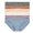 Breakwater, variant on Felina Organic Cotton Bikini Underwear for Women - Bikini Panties for Women, Seamless Panties for Women (6-Pack) (Sandalwood, Large)