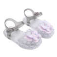thumbnail image 6 of hoksml Girls Glitter Butterfly Jelly Sandals with Adjustable Strap, Waterproof Sparkly Summer Shoes for Kids Beach and Party Wear, 6 of 6