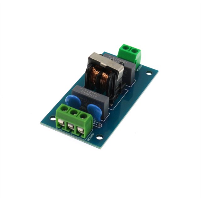 Bearachild Filtro amplificador de sonido enchufe electrónico reducción de ruido paso a través de alta dureza módulo resistente al desgaste Electrónica miscelánea