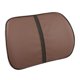 thumbnail image 5 of Almohada de apoyo para la espalda del coche, cojín de respaldo para coche de diseño ergonómico suave, almohada de cintura para coche Marrón Negro, 5 of 9