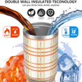 thumbnail image 3 of Modern 30oz Handheld Travel Tumbler with Handle – Double Wall Stainless Steel Insulated Cup, Flip Straw Lid, Leak-Proof & BPA-Free for Hot and Cold Drinks – Durable Coffee & Juice Mug White, 3 of 7
