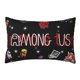 thumbnail image 1 of Entre nosotros funda de almohada linda funda de cojín dibujos animados conjuntos de cojines traseros ropa de cama suave decoración del hogar regalos de boda 20x30 pulgadas, 1 of 5